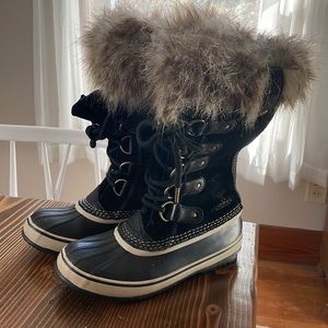 Sorel Joan of Arc boots, black, size 7
